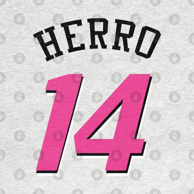 Tyler Herro Number 14 by Cabello's